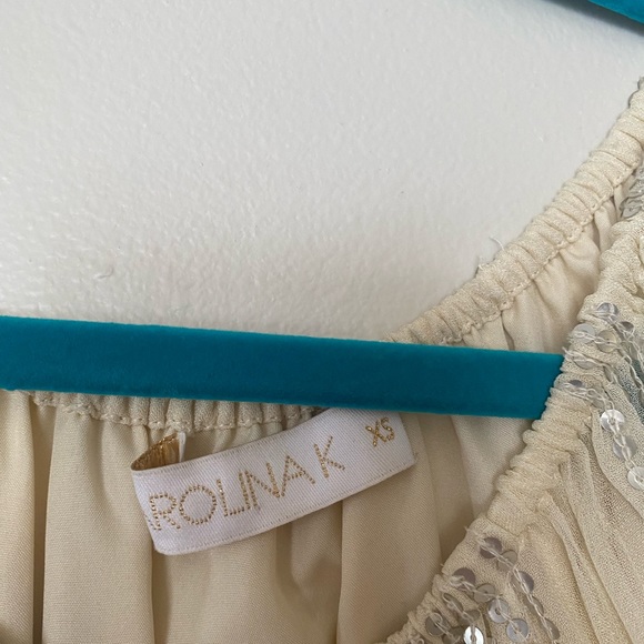 Anthropologie/Carolina K sequin sands swing dress - Picture 5 of 5